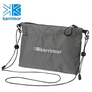 【Karrimor】日本版 原廠貨 中性 Dual sacoche 斜背包 登山/生活/旅行 灰