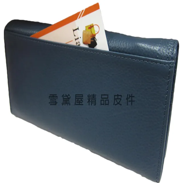 【SNOW.bagshop】雙11 Salut 長夾 中性 專櫃夾 進口品牌 100%進口皮革 長型夾 二折暗釦型設計 大方 大容量 