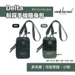 【matchwood】Delta斜背手機隨身包 SP-013-AG 軍綠 黑色(悠遊戶外)