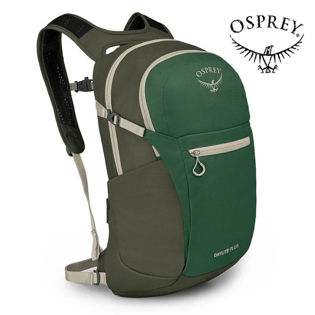 Osprey Daylite Plus 20L 多功能後背包 綠色樹冠/綠色溪流(日常/旅行/健行背包 15吋筆電背包)