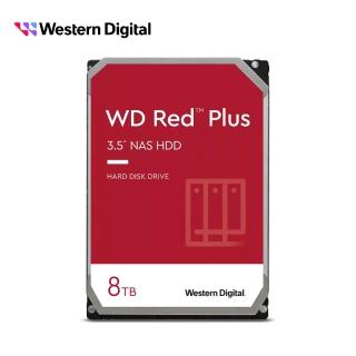 【WD 威騰】WD80EFPX 紅標Plus 8TB 3.5吋NAS硬碟