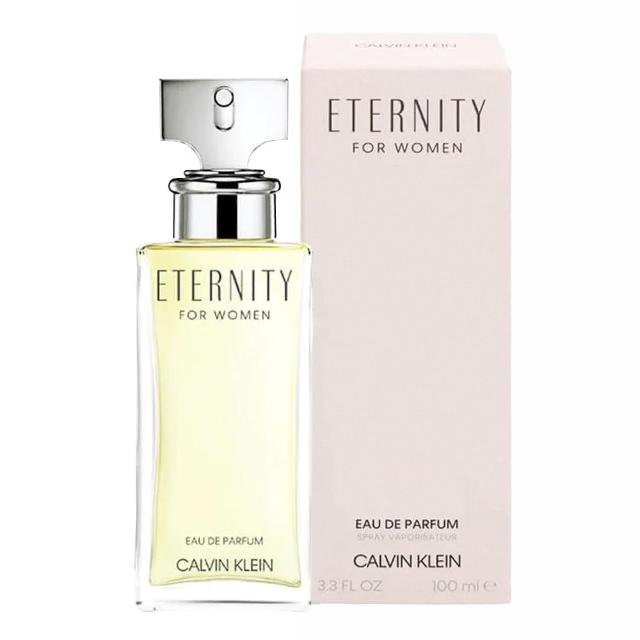 【Calvin Klein 凱文克萊】ETERNITY 永恆女性淡香精100ml(國際航空版)