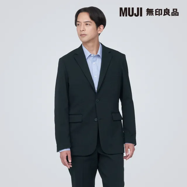 【MUJI 無印良品】男聚酯纖維彈性起毛外套(共3色)
