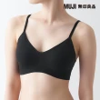 【MUJI 無印良品】女棉混舒適螺紋胸罩(共4色)