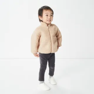 【MUJI 無印良品】幼兒聚酯纖維絨毛刷毛外套(共4色)