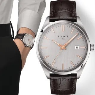 【TISSOT 天梭】官方授權 PR100 簡約紳士手錶-40mm 新年禮物(T1504101603100)