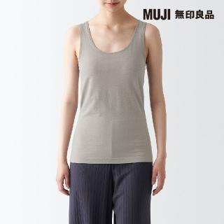 【MUJI 無印良品】女棉混保暖坦克背心(共4色)