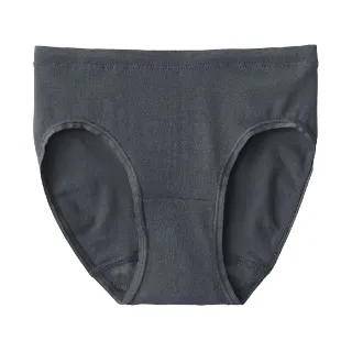 【MUJI 無印良品】女有機棉混彈性天竺日常型生理內褲(共2色)