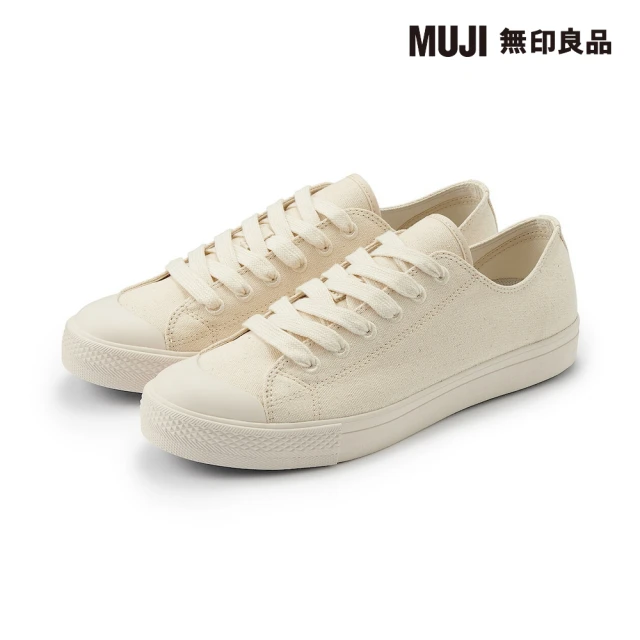 【MUJI 無印良品】撥水加工舒適休閒鞋(原色)