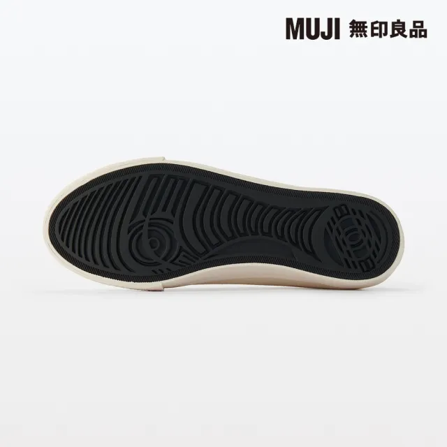 【MUJI 無印良品】撥水加工舒適休閒鞋(暗紅)