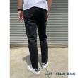 【Last Taiwan Jeans 最後一件台灣牛仔褲】超彈力輕薄小直筒 牛仔黑褲 台灣製 灰黑#32006(男女款)