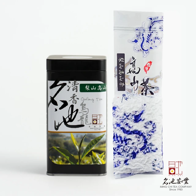 【名池茶業】梨山醇水烏龍茶葉150gx4罐(清香型;共1斤)