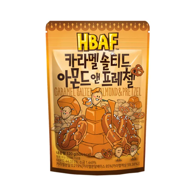 【HBAF】杏仁果120g(口味任選)