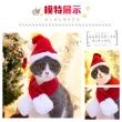 【QIDINA】變身聖誕樹麋鹿聖誕節寵物配件C(寵物領巾/貓咪衣服/貓衣服/寵物服飾)