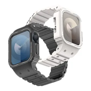 【DUX DUCIS】Apple Watch  42/44/45mm OA 一體式錶帶