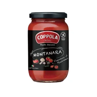 【Coppola】無加糖蘑菇番茄麵醬 350gx1罐