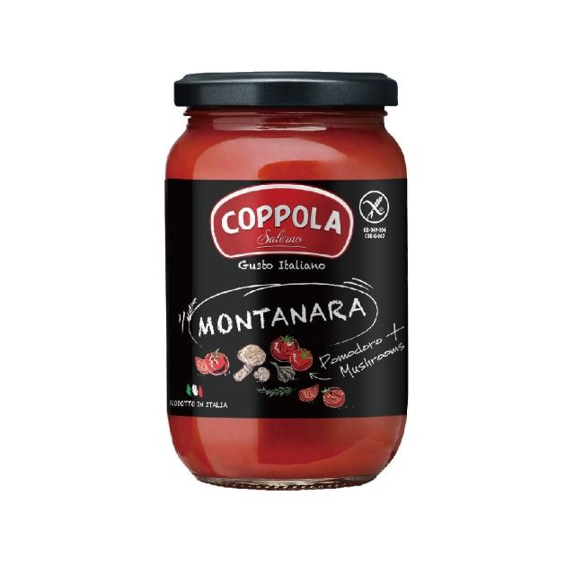 【Coppola】無加糖蘑菇番茄麵醬 350gx1罐