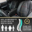 【idea auto】AIRPON 全方位汽車隱形氣柱護脊靠墊(氣囊填充技術 皮質高級感 開車護脊)