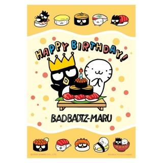 【HUNDRED PICTURES 百耘圖】BAD BADTZ-MARU酷企鵝 壽司蛋糕拼圖108片(三麗鷗)