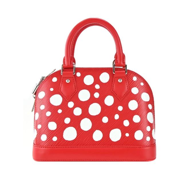 LV LOUIS VUITTON路易威登 M21698 x YK Alma Infinity Dots 圓點印花牛皮手提/肩背包