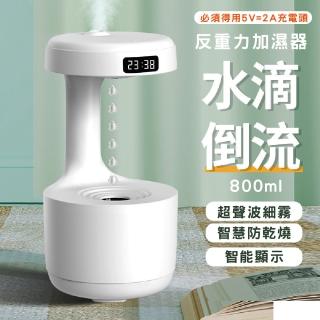 【智慧家電】USB水滴反重力加濕器(空氣淨化 霧化香薰機 香氛機 水氧機 芳香 薰香 擴香機 精油 禮物 擺飾)