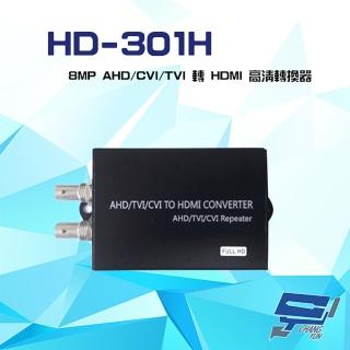【CHANG YUN 昌運】HD-301H 8MP AHD/CVI/TVI 轉 HDMI 高畫質轉換器(以升級款出貨)