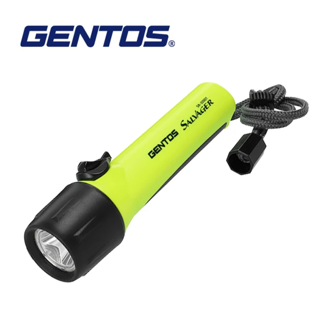GENTOS 小型三色照射燈 USB充電 1200流明 IP