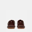 【Timberland】男款深棕色全粒面經典帆船鞋(25077214)