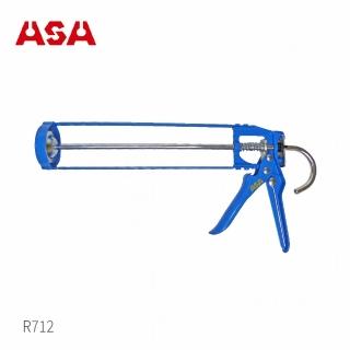 【ASA】骨架型不滴膠矽利康槍 R712(臺灣製 矽力康槍 玻璃膠槍 打糊槍 silicone槍 填縫膠槍)