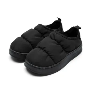 【Paperplanes】韓國空運。男女同款厚棉防潑水厚底懶人包鞋/大尺碼(7-1568/2色/現+預)