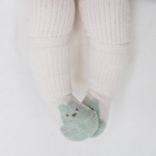 【Happy Prince】Brody秋冬保暖嬰兒童內搭褲襪中筒襪2件組(寶寶襪子毛襪高筒襪半統襪打底褲)