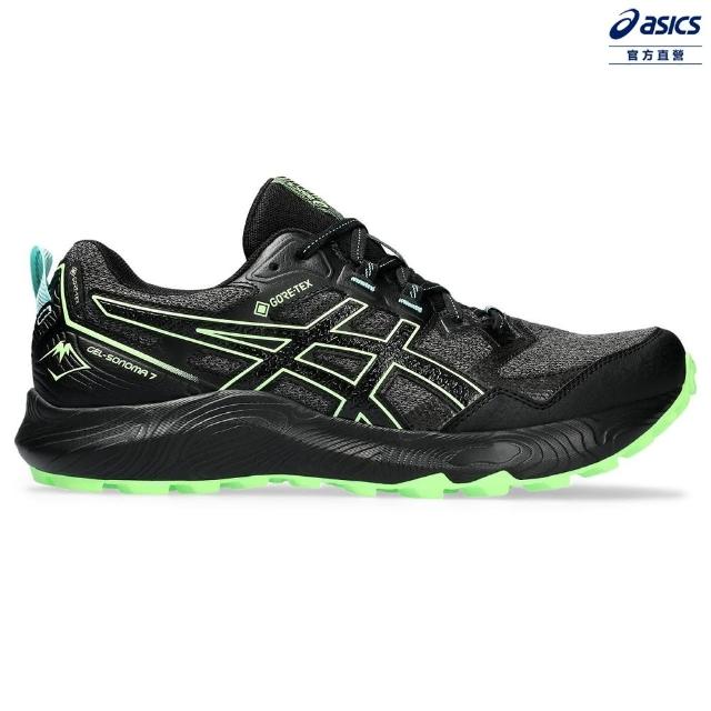 【asics 亞瑟士】GEL-SONOMA 7 GTX 男款 防水系列 越野 慢跑鞋(1011B593-004)