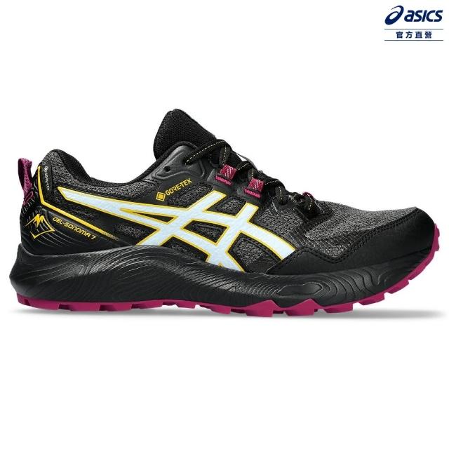 【asics 亞瑟士】GEL-SONOMA 7 GTX 女款 防水系列 越野 慢跑鞋(1012B414-004)