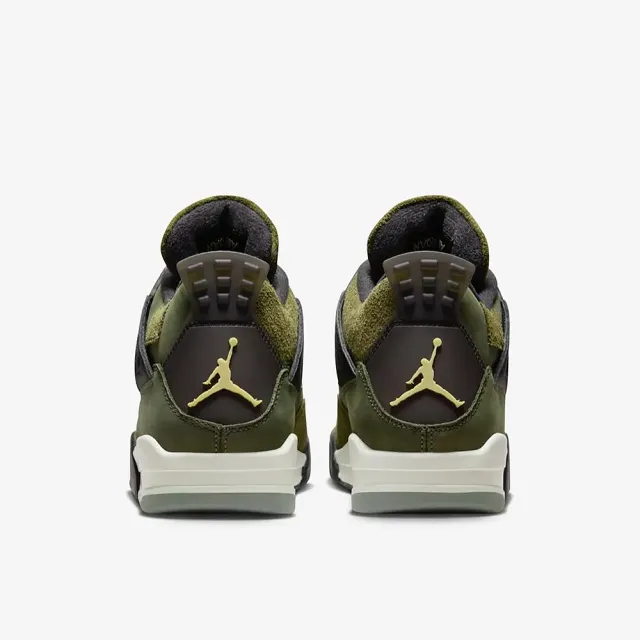 NIKE 耐吉】Air Jordan 4 Retro SE Craft Medium Olive 綠男鞋4