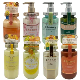 【&honey】全系列修護潤髮乳 445ml(任1入)