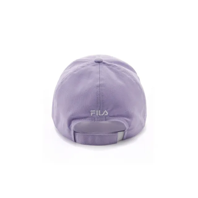 【FILA官方直營】滿版LOGO帽/棒球帽-紫色(HTY-1102-PL)