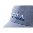 【FILA官方直營】經典款六片帽/棒球帽-藍色(HTY-1001-BU)