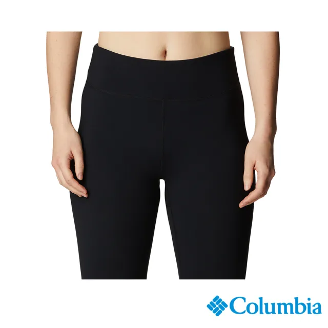 【Columbia 哥倫比亞 官方旗艦】女款-Omni-Heat Infinity金鋁點極暖快排內著長褲-黑色(UAR48880BK/HF)