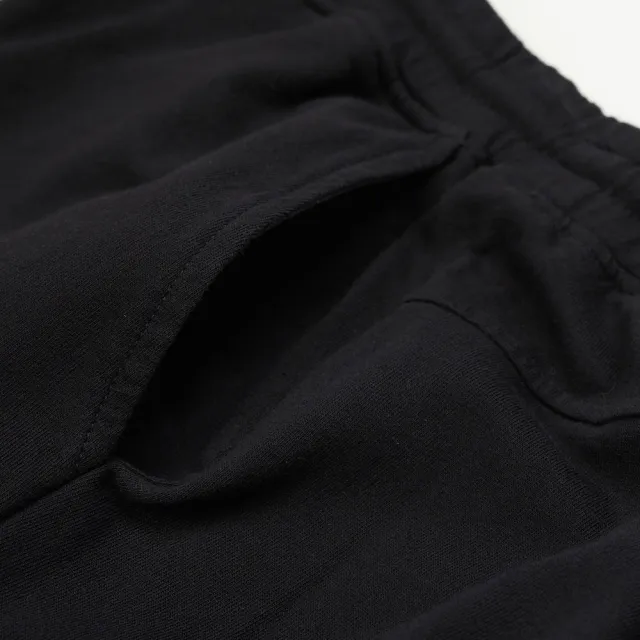 【5th STREET】雙11 中性 短褲 工裝短褲 輕量 口袋 綁帶 黑色(921027)