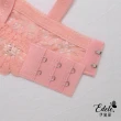 【伊黛爾】浪漫巴黎 輕柔提托軟鋼圈集中機能內衣(粉色)