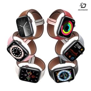 【DUX DUCIS】Apple Watch 38/40/41 YA 真皮錶帶