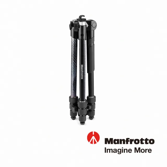 【Manfrotto 曼富圖】ELEMENT MII 腳架套組-黑色 MKELMII4BK-BH(公司貨)