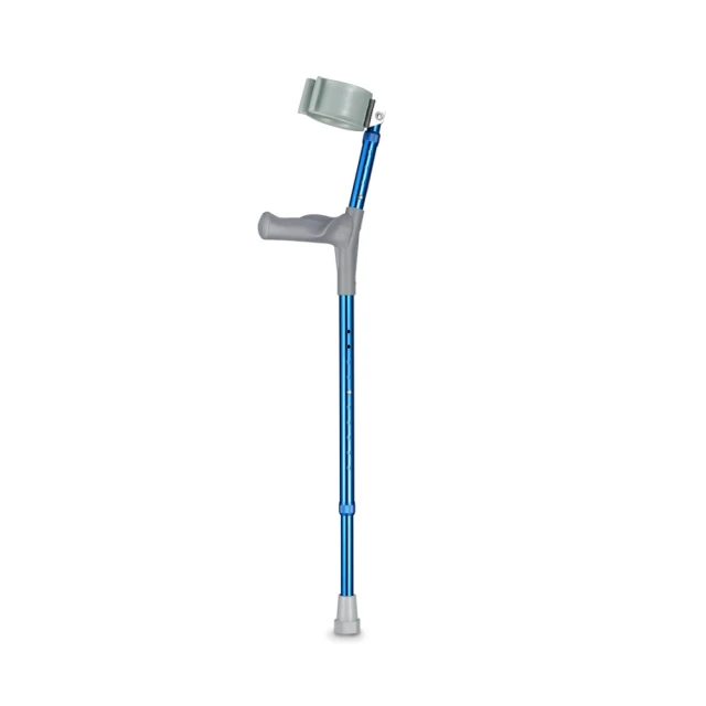 拐杖 工學握把型前臂拐杖(#拐杖鋁合金#不銹鋼防滑#骨折復健殘障人士#加厚加粗#高度可調)