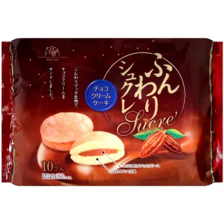 【柿原】鬆軟可可風味夾心蛋糕(140g)