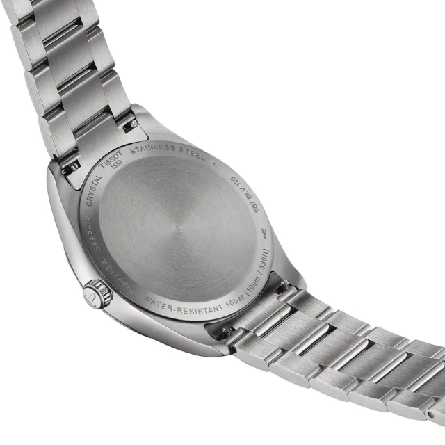 【TISSOT 天梭 官方授權】PR100系列 快拆錶帶 時尚簡約腕錶 / 40mm 禮物推薦 畢業禮物(T1504101104100)