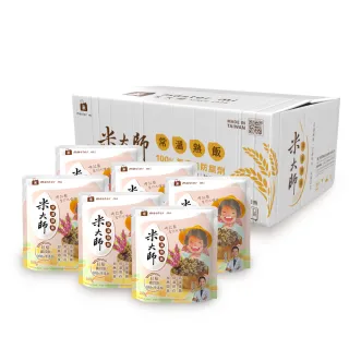 【米大師】常溫熟飯-紅藜纖穀飯(超值組180gx24包)