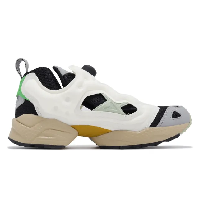 【REEBOK】休閒鞋 Instapump Fury 95 男鞋 灰 白 多色拼接 輕量 無鞋帶 充氣式 運動鞋(100074693)