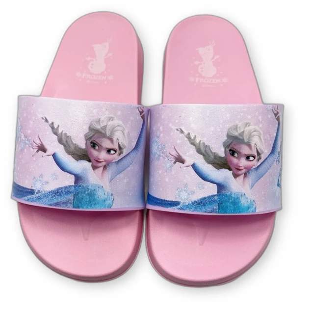 樂樂童鞋 台灣製MIT冰雪奇緣拖鞋(迪士尼童鞋 嬰幼童鞋 中