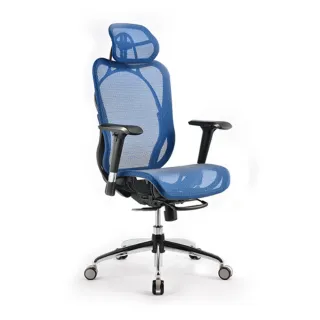 【i-Rocks】T05 人體工學辦公椅-海洋藍 電腦椅 辦公椅 椅子