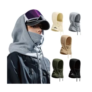 【匠心選品】全包式防風保暖套頭帽(加絨保暖帽 防風口罩 脖圍頭套 滑雪帽 單車露營帽)